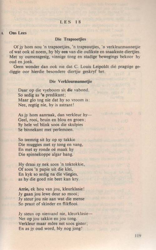 AFRIKAANS MY TAAL4 -  PF DE KLERK & J J VAN L SADIE (3 DE DRUK 1986)