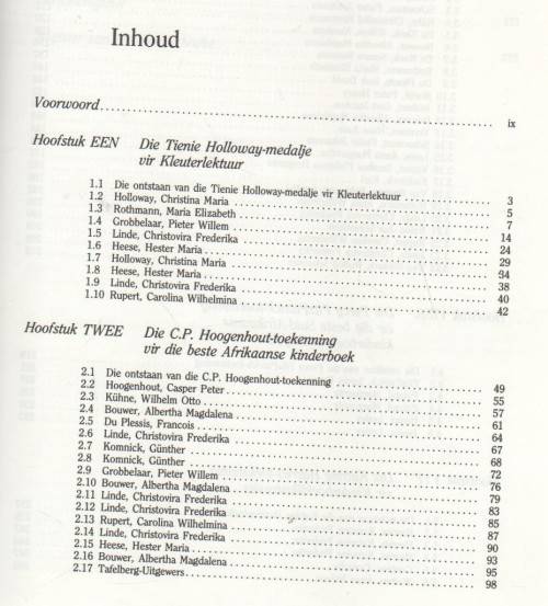 KINDERKEUR - J A KRUGER (1 STE UITGAWE 1991)