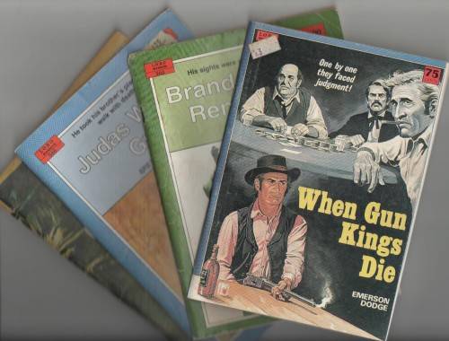 FOUR LOBO WESTERNS , CAFE BOOKS