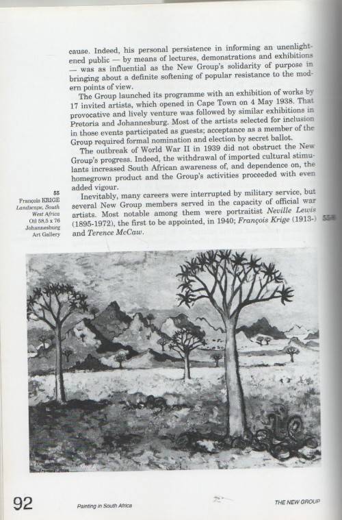 PAINTING IN SOUTH AFRICA - ESME BERMAN (1 ST EDITION 1993)
