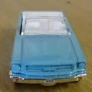 HOTWHEELS 1965 MUSTANG CONVERTIBLE  DODGE POWER WAGON (MADE IN MALAYSIA)