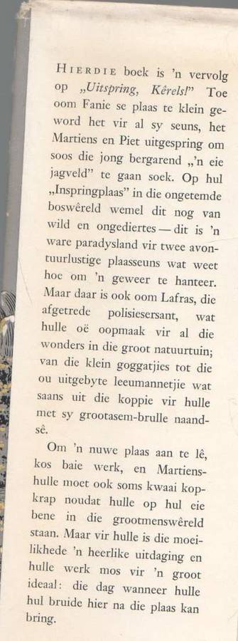 INSPRING KERELS! - P J SCHOEMAN (2 DE DRUK 1961)