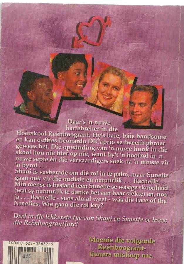 REENBOOGRANT , HARTEBREKER - LOUISE VAN NIEKERK ( TIENERS - 1997)