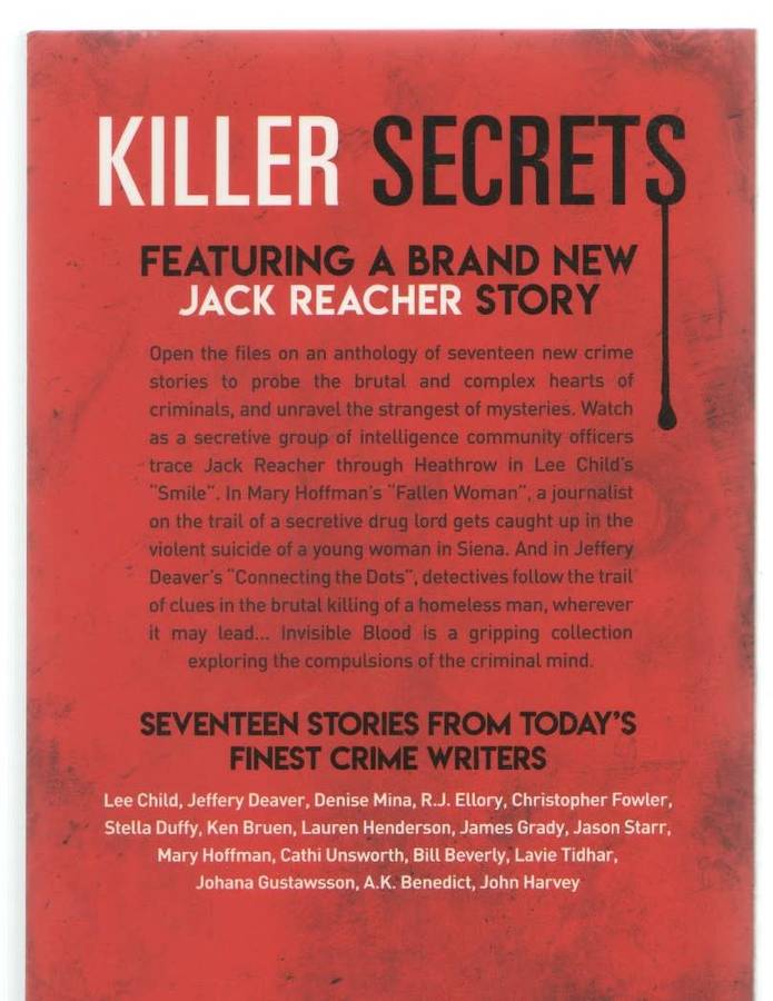 INVISIBLE BLOOD - MAXIM JAKUBOWSKI (1 ST EDITION 2019)