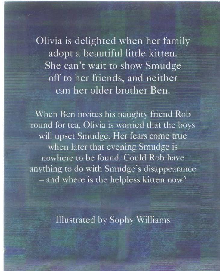 SMUDGE THE STOLEN KITTEN - HOLLY WEBB (STRIPES - 1 ST PUBLISHED 2011)