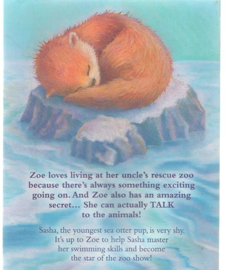 ZOE`S RESCUE ZOO, THE SCRUFFY SEA OTTER - AMELIA COBB (2017)