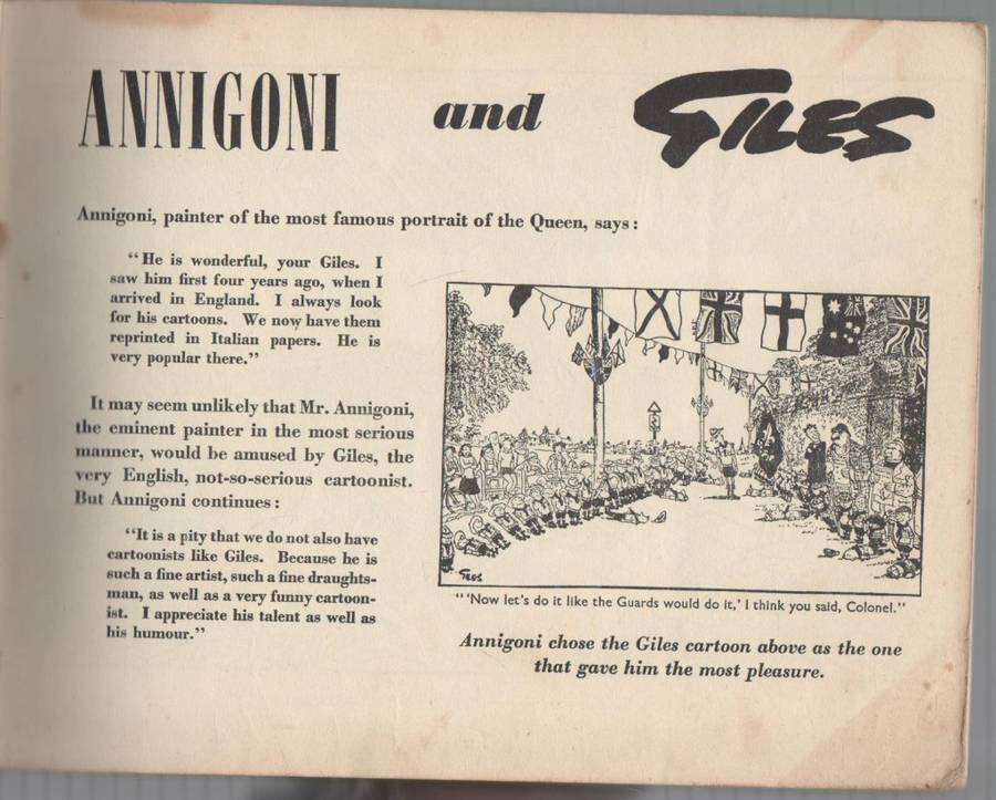 GILES 10 TH SERIES (1956) VINTAGE