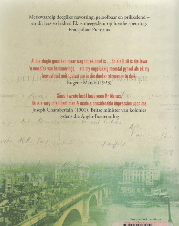 DONKER STROOM EUGENE MARAIS EN DIE ANGLO-BOEREOORLOG - CAREL VAN DER MERWE (1 STE UITG 2015)
