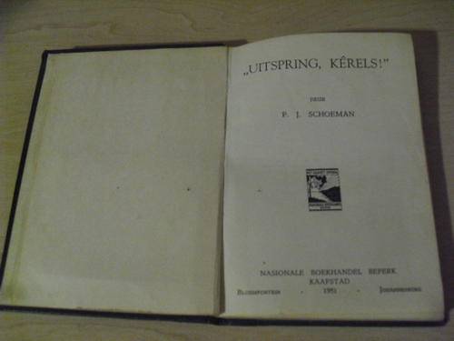 Uitspring Kerels! - P J Schoeman (1951)