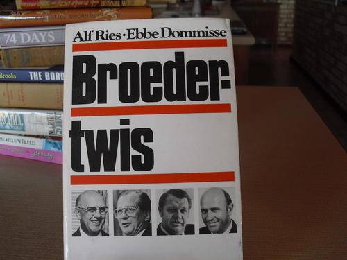Broedertwis -Alf Ries - Ebbe Dommisse (3de druk 1982)