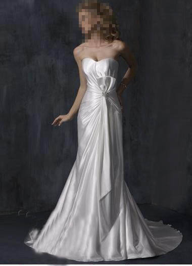 !!!Great Prices!!! Sweetheart Mermaid Satin*** Custom Made Wedding Dresses