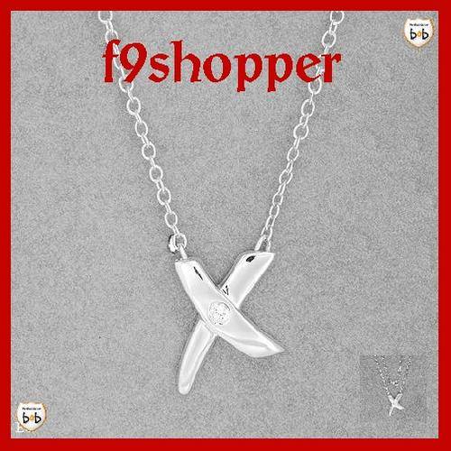 Sterling Silver Necklace & CZ Pendant