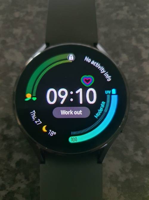 Galaxy watch 4, 44mm, black