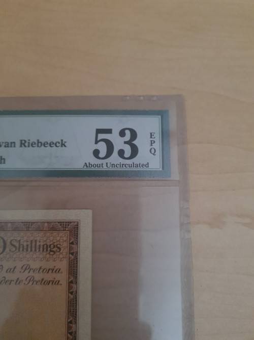 10 Shillings Note Graded so exceptional quality..1954