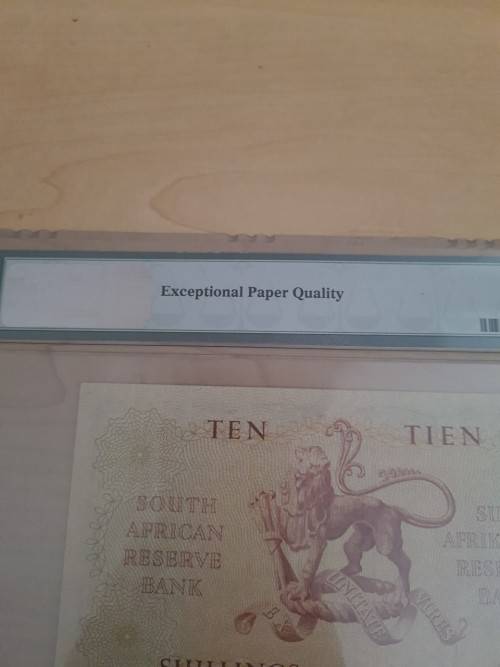 10 Shillings Note Graded so exceptional quality..1954