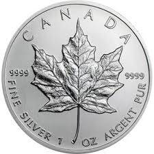 2013 CANADIAN MAPLE'S  - PURE .999 SILVER ONE OUNCE BULLION 4 available