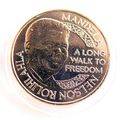 MANDELA SCARCE MANDELA BRONZE MEDAL - BY MINT OF NORWAY