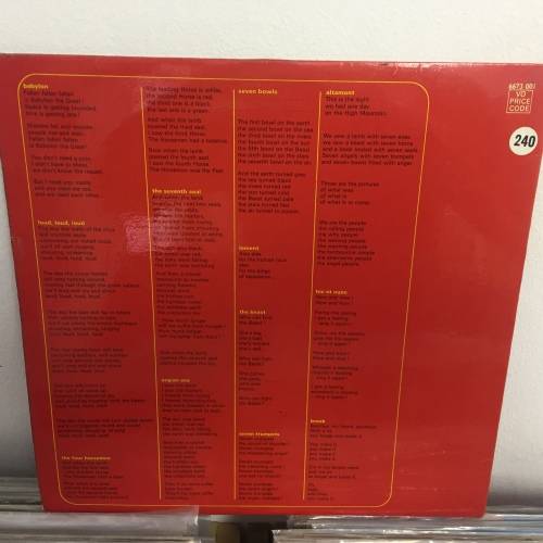 Aphrodite`s Child · 666 (2xLP, Album, Gat), Vertigo UK