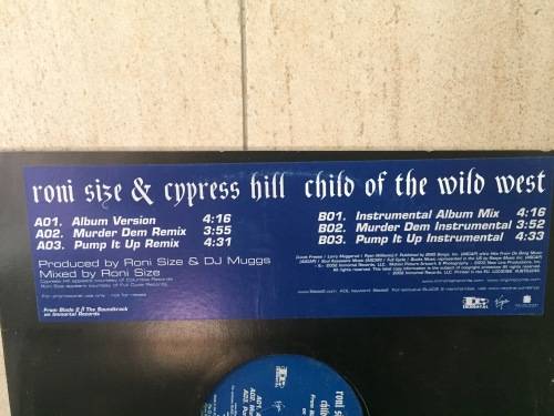 RONI SIZE and CYPRESS HILL. CHILD OF THE WILD WEST. LP