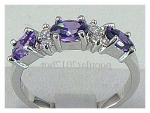 1.38 Ct tanzinite solid 14Ct white gold