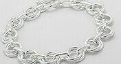 Stunning solid sterling silver bracelet