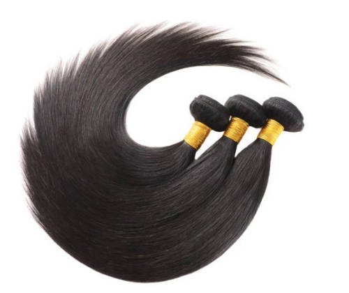 Brazilian Hair Straight - 3 bundles 10"