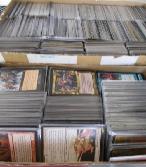 Magic The Gathering Trading Cards Massive lot of 8000+ cards 1993-2006