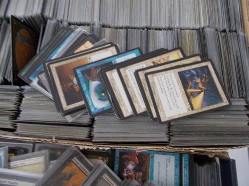 Magic The Gathering Trading Cards Massive lot of 8000+ cards 1993-2006