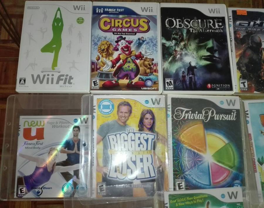 Huge WII Bundle 2x Consoles, Balance Board, 13 Games ect