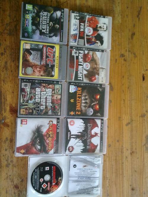 9 X PS3 games
