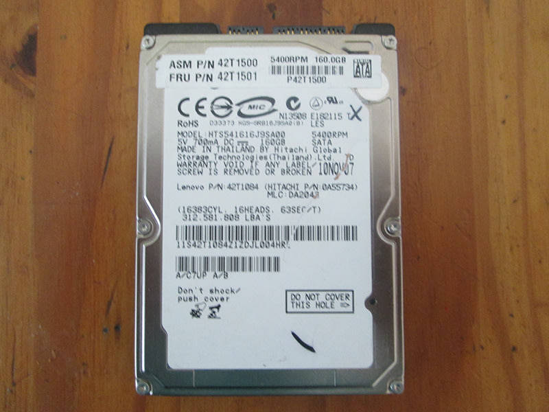 Hitachi sata hard drive