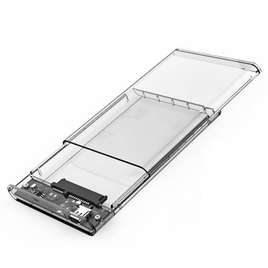 ORICO 2139U3-CR 2.5 inch Transparent USB3.0 HDD Hard Drive Enclosure Storage Case