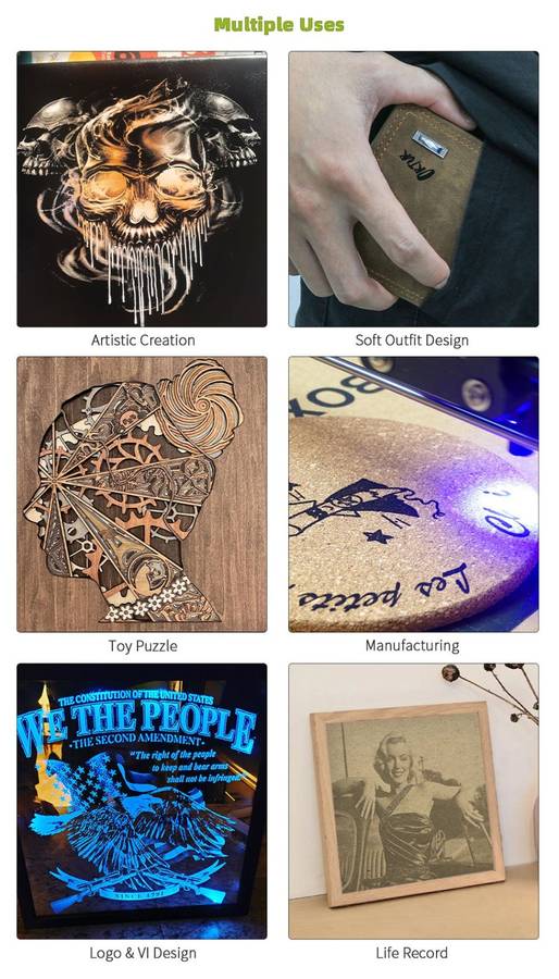 Ortur Laser Master 2 PROS2 SF Upgrade 20W CNC Desktop Laser Engraving Machine + Cylindrical Device