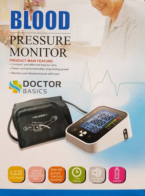 DOCTOR BASICS BLOOD PRESSURE MONITOR
