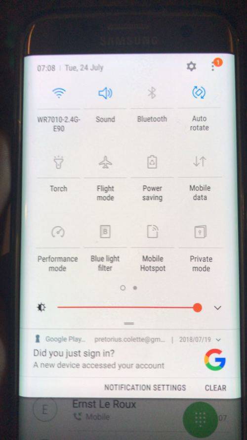 Samsung S7 Edge - Great condition - Gold