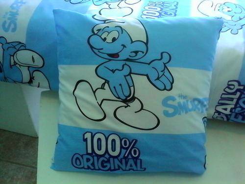 Smurfs Kids Scatter Cushion / Scatter Pillow - 40cm x 40cm