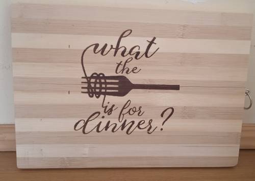 Bamboo Engraved Cutting Board