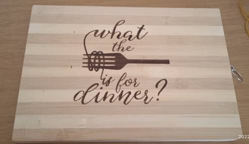 Bamboo Engraved Cutting Board