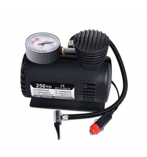 Portable 12V 250 PSI Electric Car Tyre Air Compressor