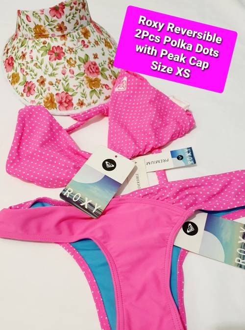Roxy Swimwear Combo (Size XS) with Reversible Bikini