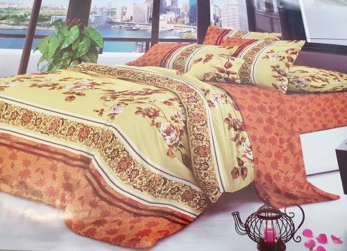 6pcs Floral Duvet Cover Set (Double)