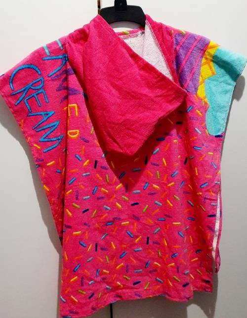 Hooded Beach Towel for Girls