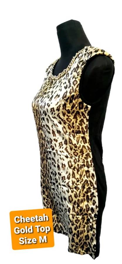 Ladies Animal Printed Top (Size M)