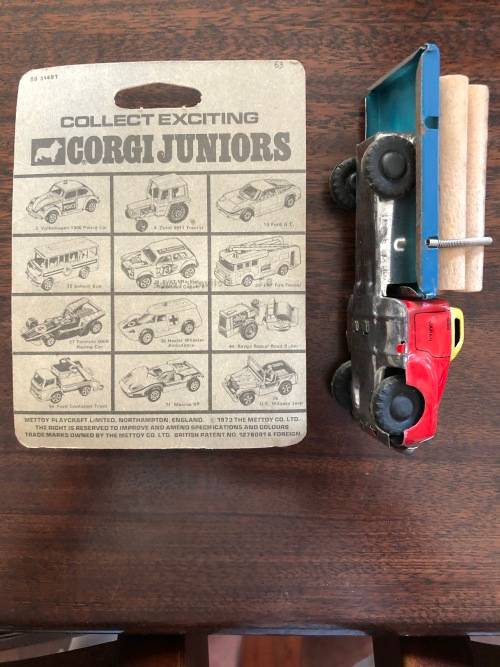 Vintage toy cars x 2 (Coca-Cola and Japan pressed metal)