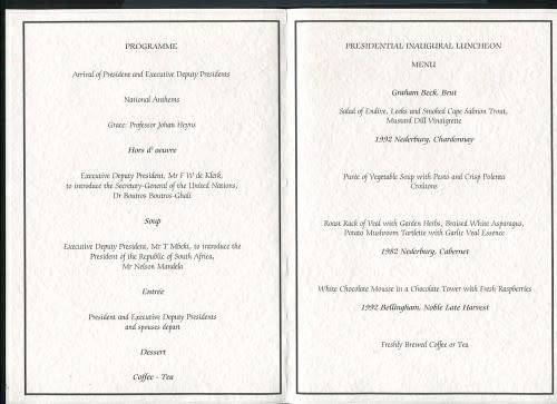 RARE !!!! Mandela VIP Inauguration FDC Folder Collection (Reserved for COINCOLLECTOR1966)
