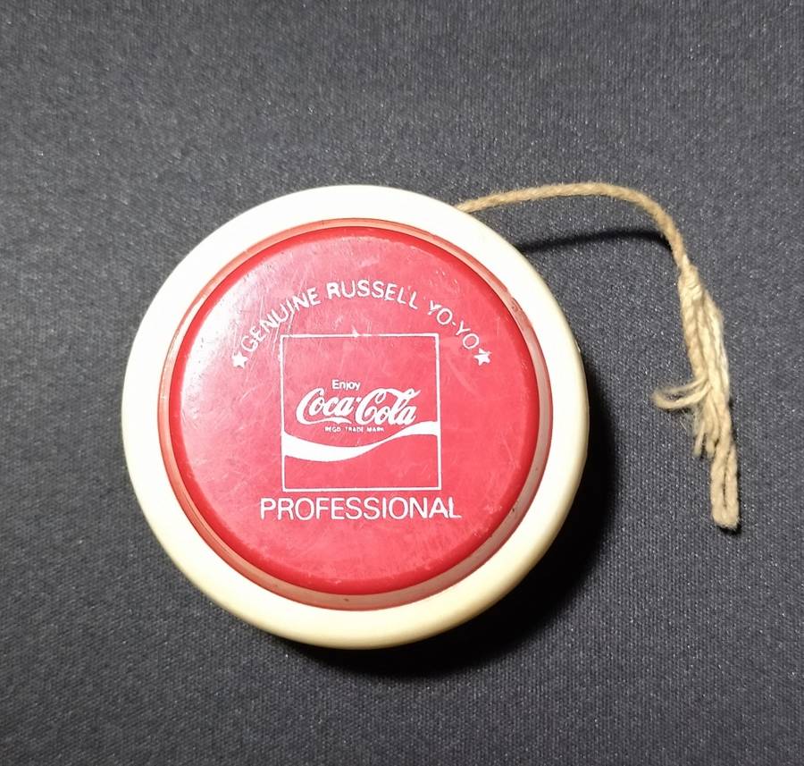 RARE SOUTH AFRICAN ENG/AFRIKAANS COKE YOYO !!!!!!