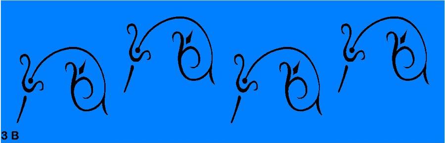 Border Stencil Scroll 3