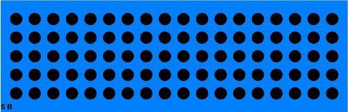 Border Stencil Polka Dots 1