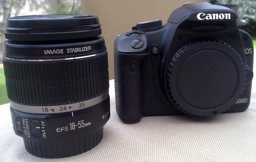 Canon EOS 500D with18-55mm Image Stabiliser Lens