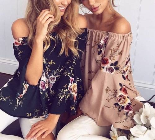 !!! NEW ARRIVED!!! FASHIONABLE OFF SHOULDER LONG SLEEVE TOP